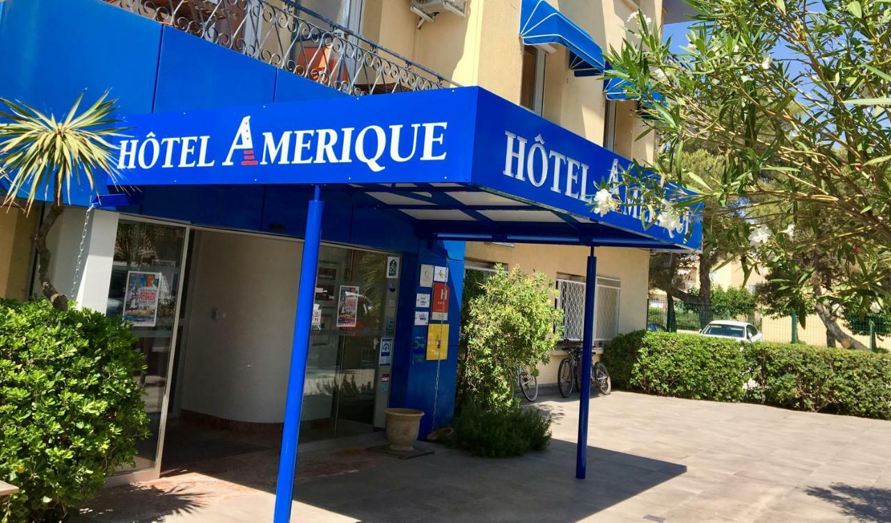 Amerique Hotel Palavas - Piscine&Parking - Plage Buitenkant foto
