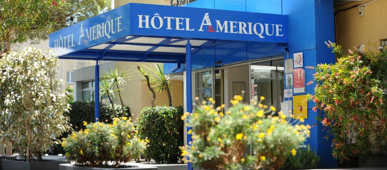 Amerique Hotel Palavas - Piscine&Parking - Plage Buitenkant foto